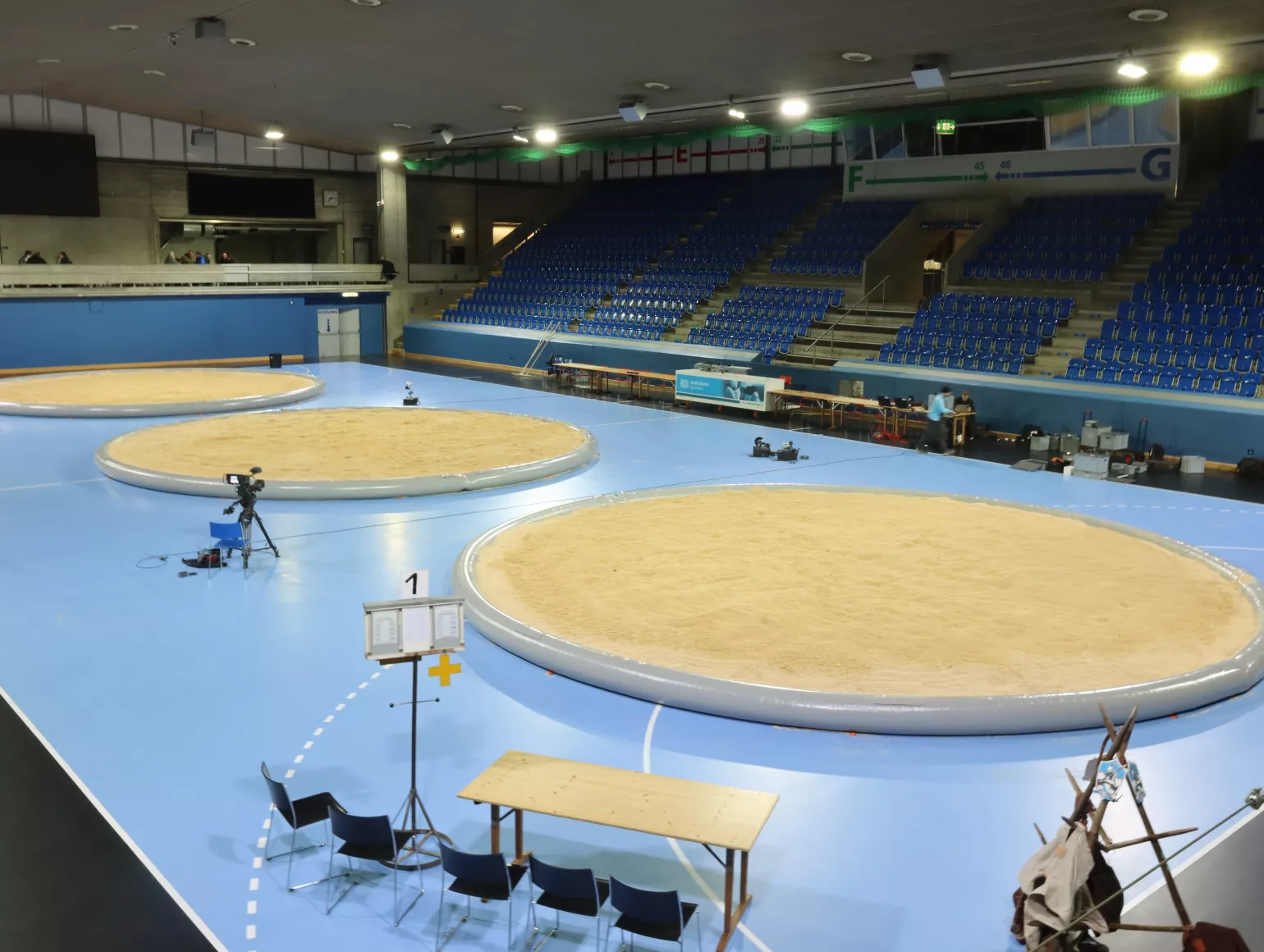 Schwingplatz Saalsporthalle