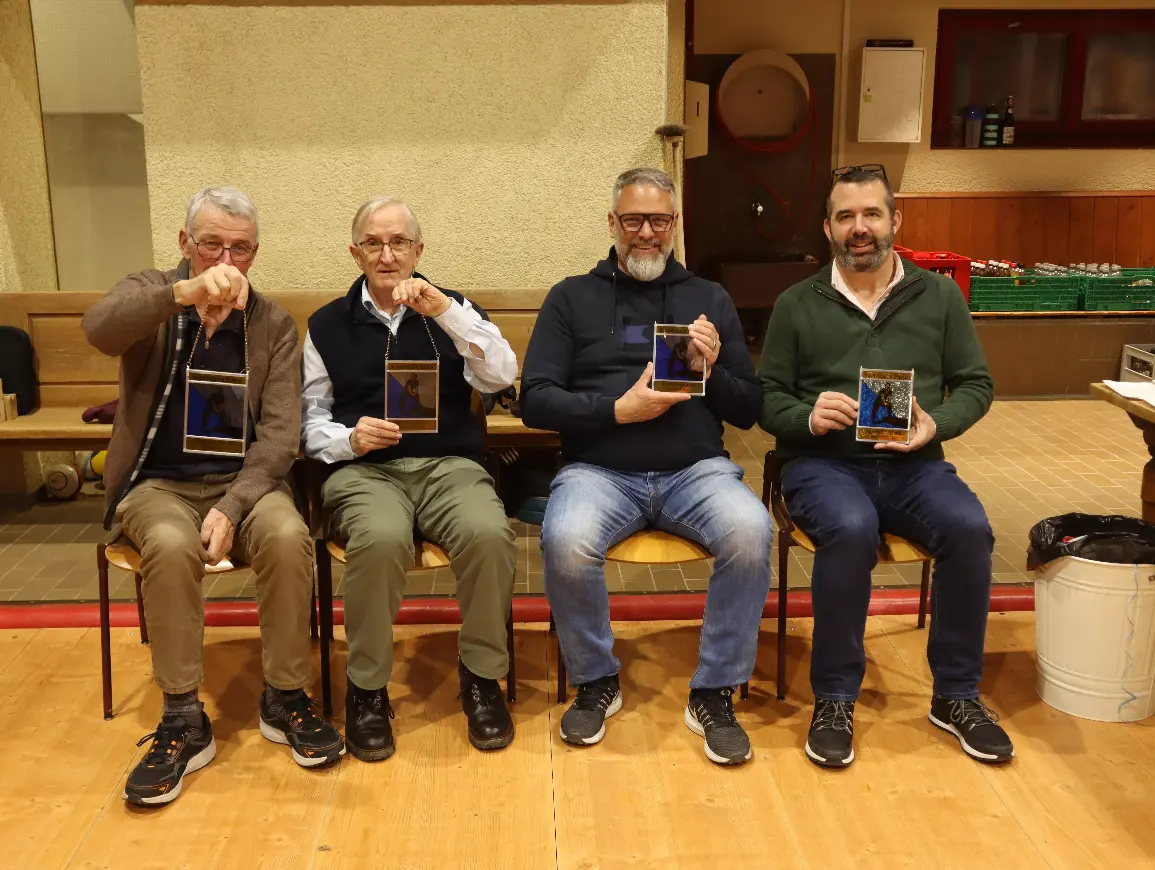 Vier Klub-Ehrenmitglieder